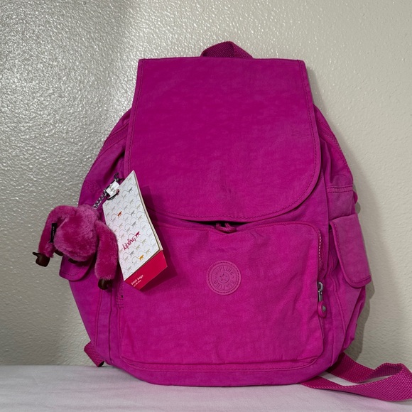 Kipling Fuchsia Backpack - Picture 1 of 11